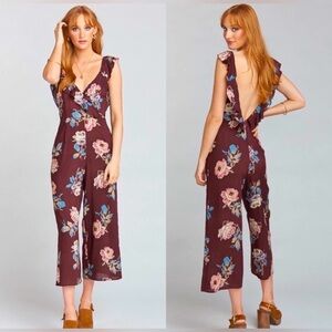 Women’s Show Me Your Mumu Bianca “Chocolate & Roses” Jumpsuit